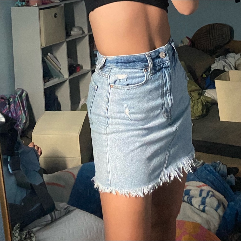 PacSun Jean skirt!!